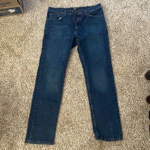 Dark blue men's Lee jeans